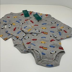 H & M Long sleeve onesies